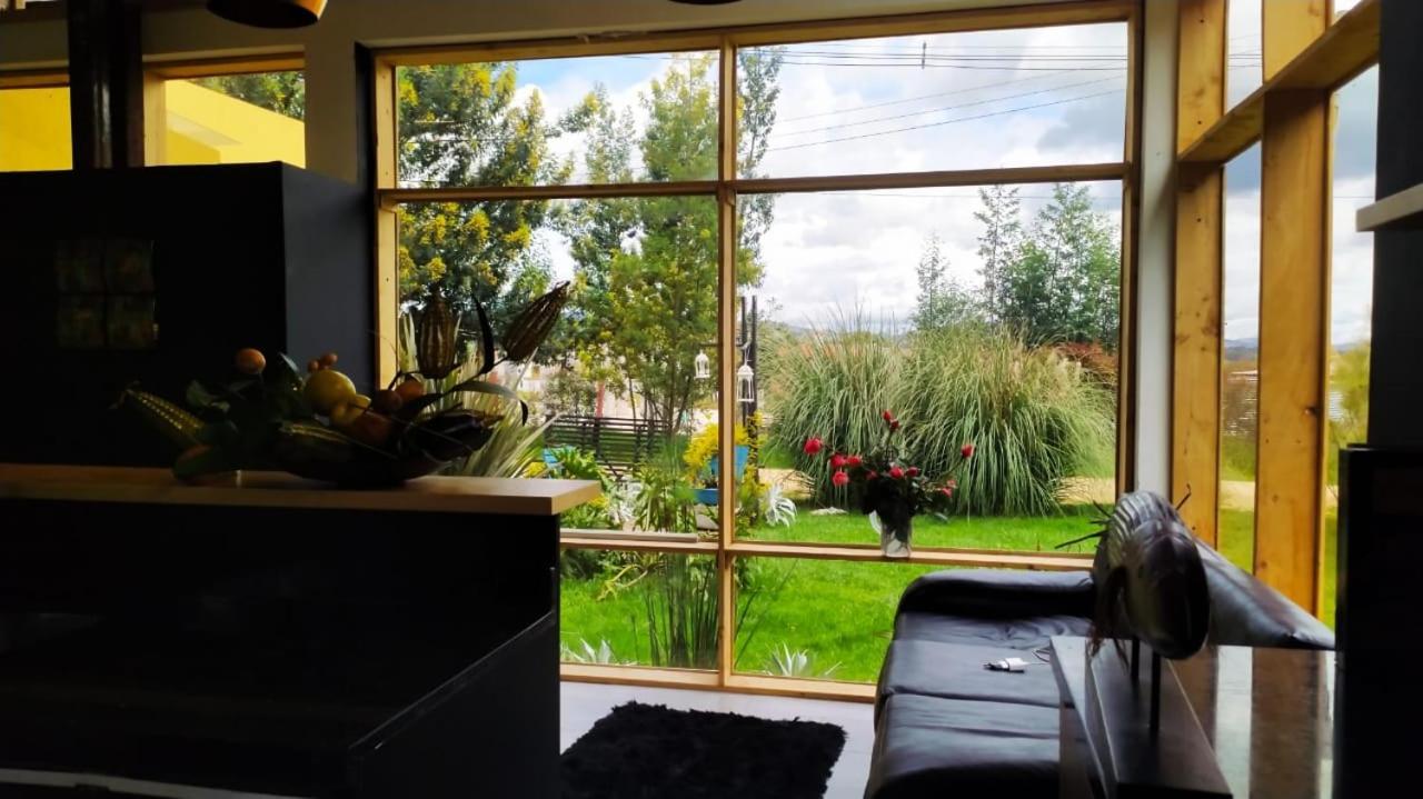 Amonita Casa Campestre, Via Tunja Paipa Villa Bagian luar foto