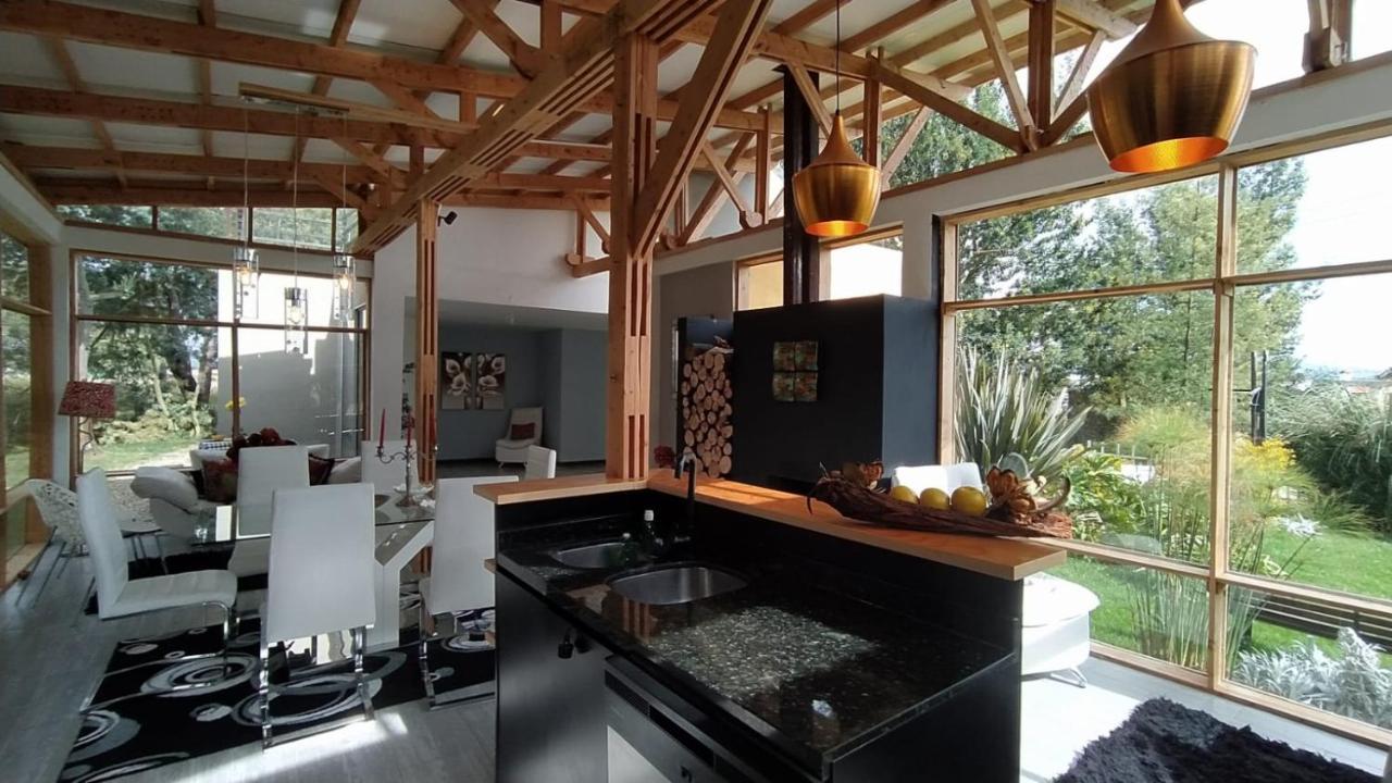 Amonita Casa Campestre, Via Tunja Paipa Villa Bagian luar foto